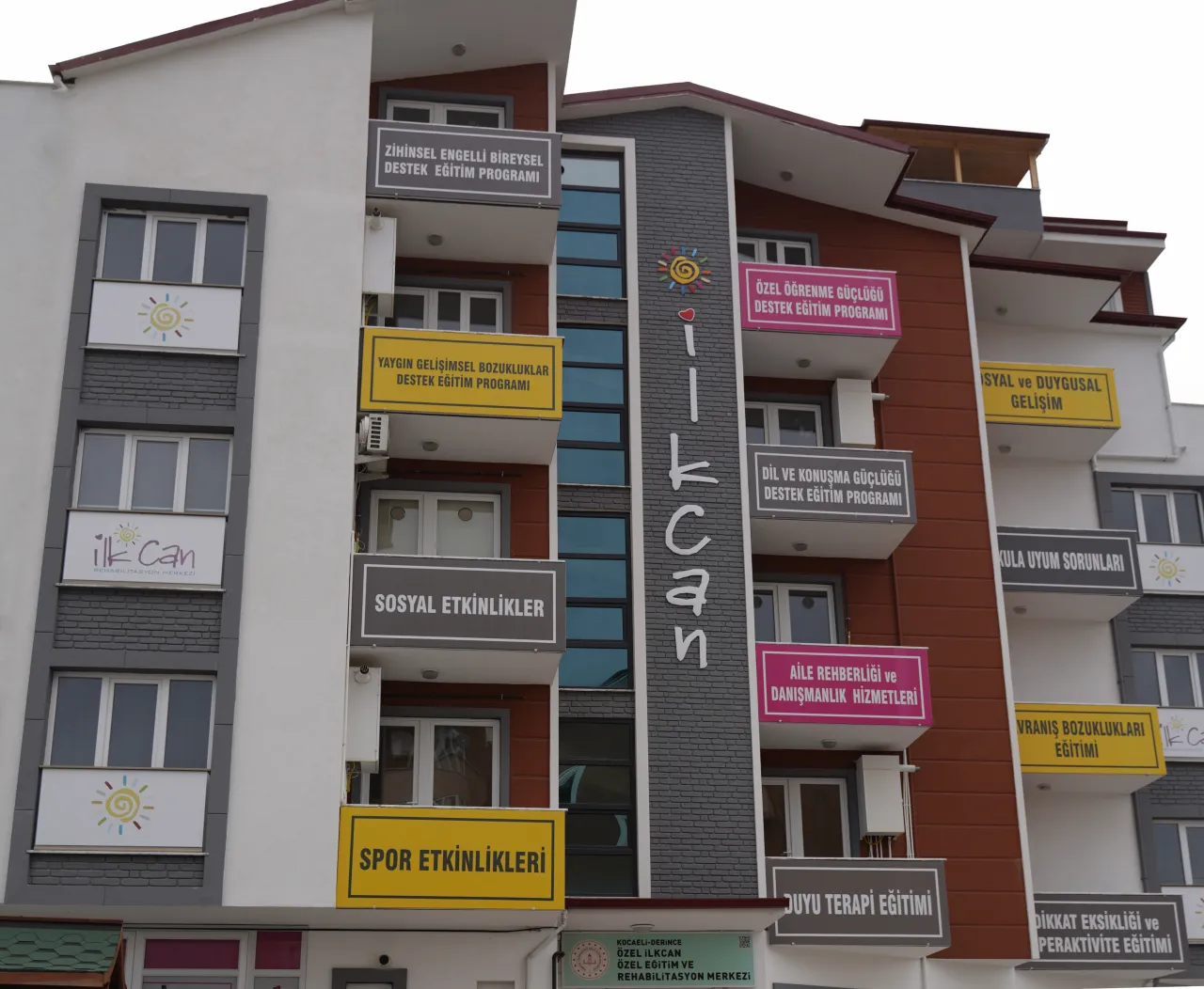 Özel İlkcan Özel Eğitim ve Rehabilitasyon Merkezi binası